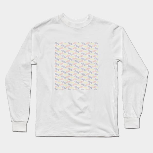 Pro Roe 1973 (pattern) Long Sleeve T-Shirt by NickiPostsStuff